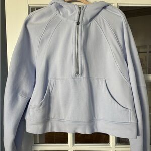Lululemon Scuba Half-Zip Hoodie, lavender, size L/XL